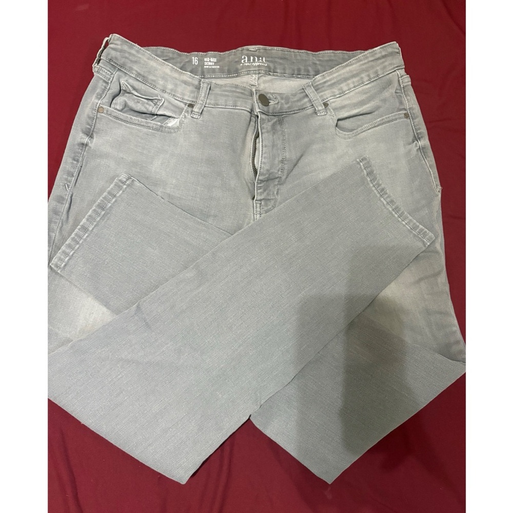 Womens ANA Gray Jeans